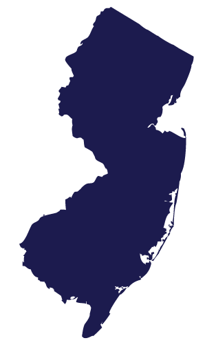 NJ state map